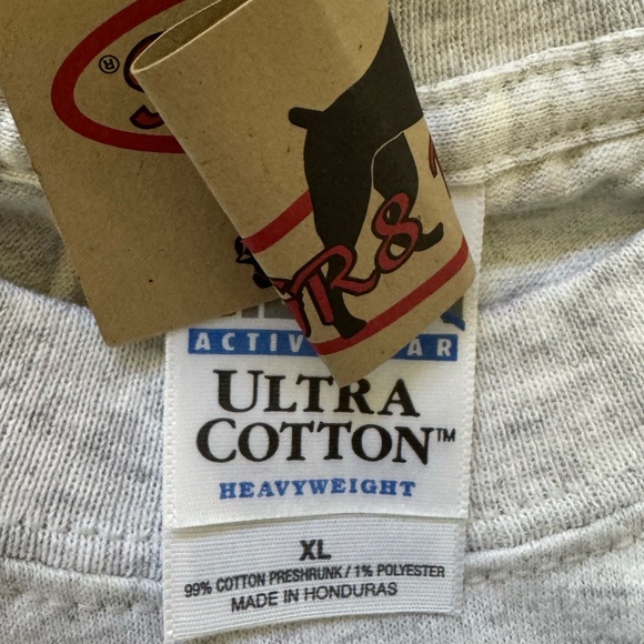 GR8 Dogs Gildan Heather Gray XL Dalmatian Embroidered Short Sleeve Tee - Picture 7 of 7